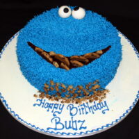 Cookie Monster Cake